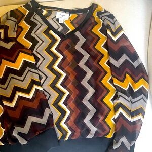 Missoni. Target 20th Anniversary Collection. Size XL. Fits like a large. Zig zag